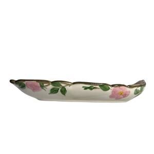 Vintage Franciscan Desert Rose Celery Relish Serving Dish Nice!